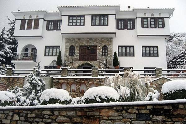 Hotel Petrino Makrinítsa Exterior foto